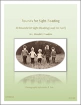 Rounds for Sight-Reading Three-Part Mixed choral sheet music cover